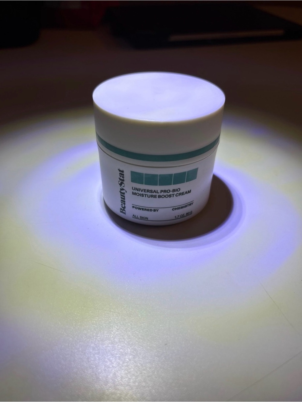 BeautyStat Moisture Boost Cream - White with Teal Accent